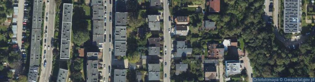 Zdjęcie satelitarne Grottgera Artura ul.