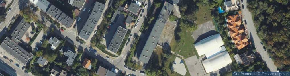 Zdjęcie satelitarne Grottgera Artura ul.