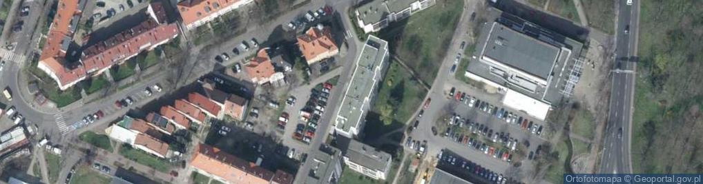 Zdjęcie satelitarne Grunwaldzka ul.