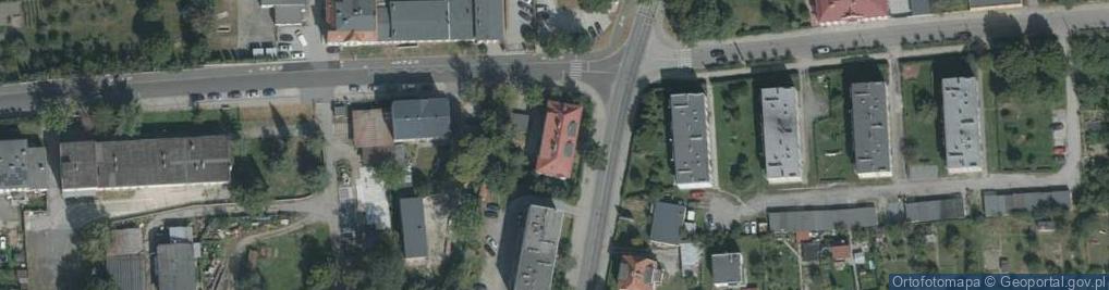 Zdjęcie satelitarne Grunwaldzka ul.
