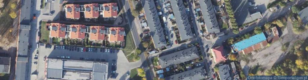 Zdjęcie satelitarne Grunwaldzka ul.