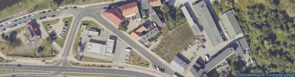 Zdjęcie satelitarne Grobla ul.