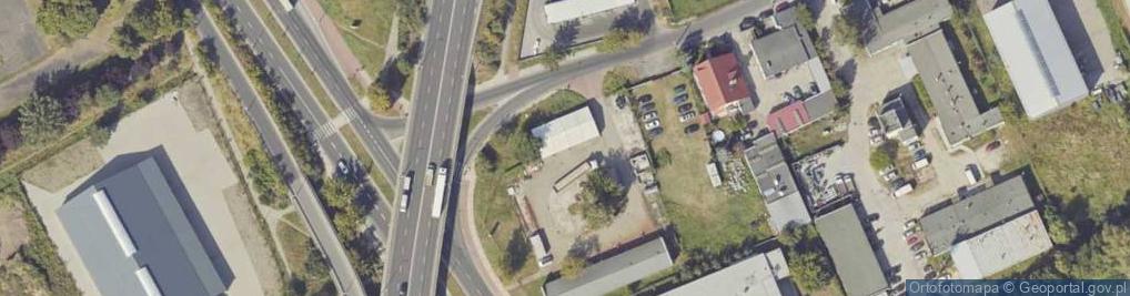 Zdjęcie satelitarne Grobla ul.