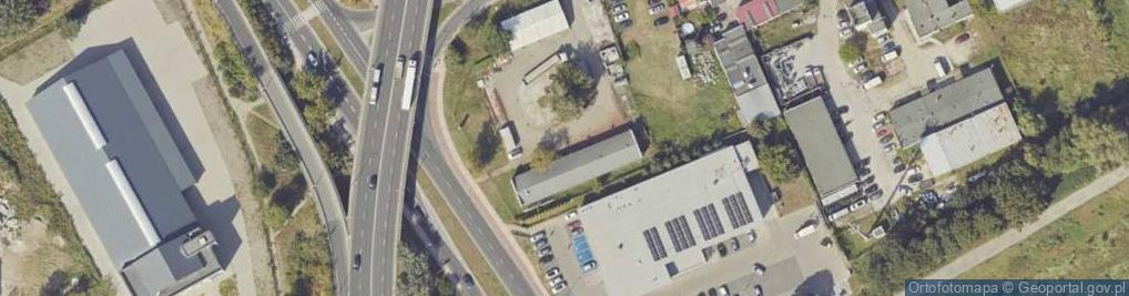 Zdjęcie satelitarne Grobla ul.