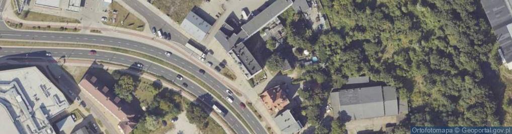 Zdjęcie satelitarne Grobla ul.