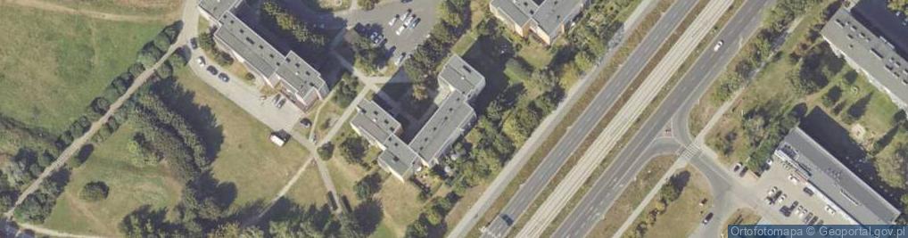 Zdjęcie satelitarne Grota-Roweckiego Stefana, gen. ul.