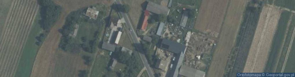 Zdjęcie satelitarne Grabice ul.