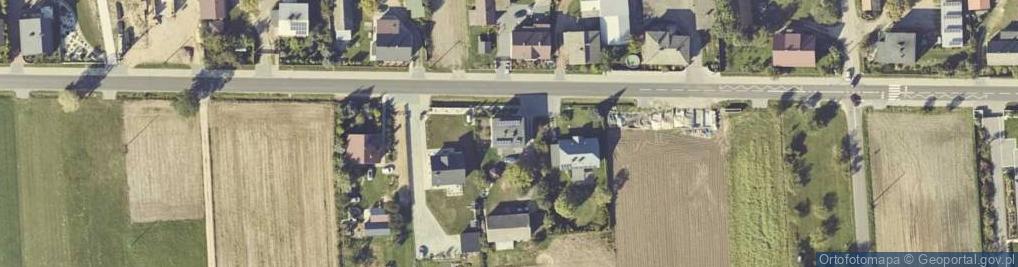 Zdjęcie satelitarne Grąbków ul.