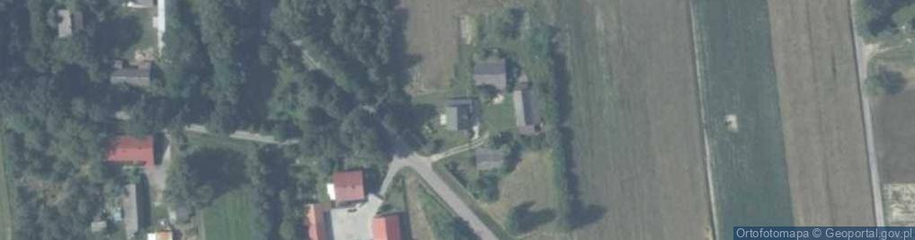 Zdjęcie satelitarne Grabów nad Wisłą ul.