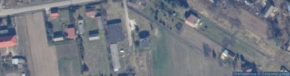 Zdjęcie satelitarne Grabów nad Wisłą ul.