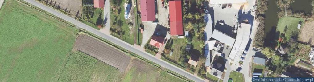 Zdjęcie satelitarne Grabów-Pustkowie ul.