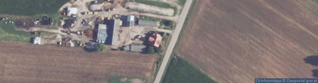 Zdjęcie satelitarne Grądek ul.