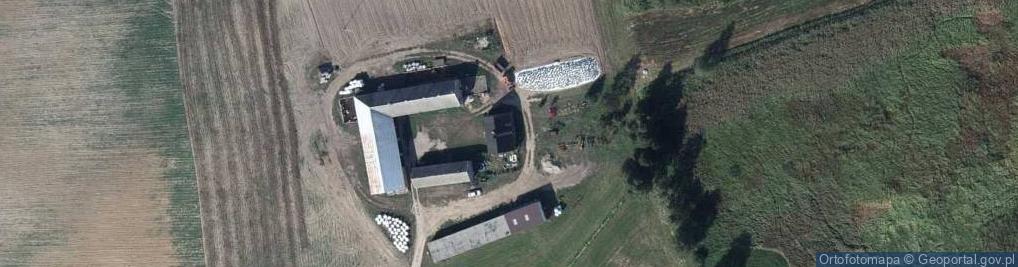 Zdjęcie satelitarne Grążawy ul.