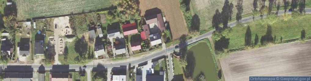 Zdjęcie satelitarne Grębanin ul.