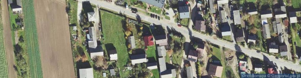 Zdjęcie satelitarne Grębień ul.