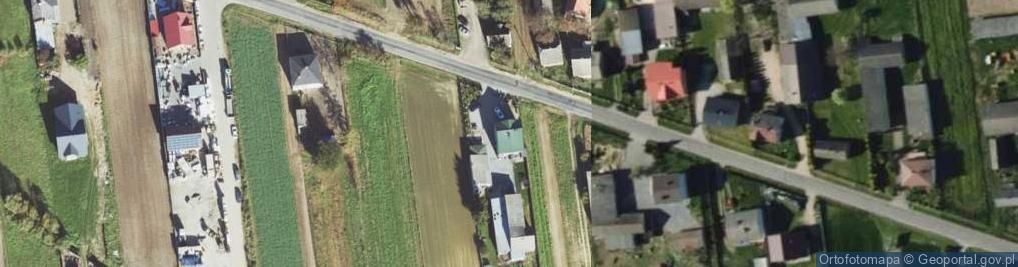 Zdjęcie satelitarne Grębień ul.