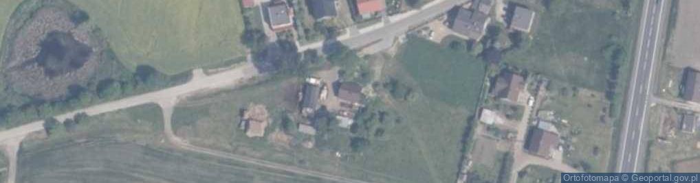 Zdjęcie satelitarne Gręblin ul.
