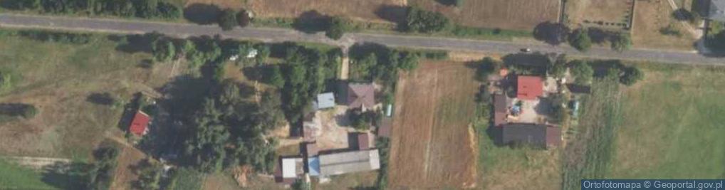 Zdjęcie satelitarne Grębociny ul.