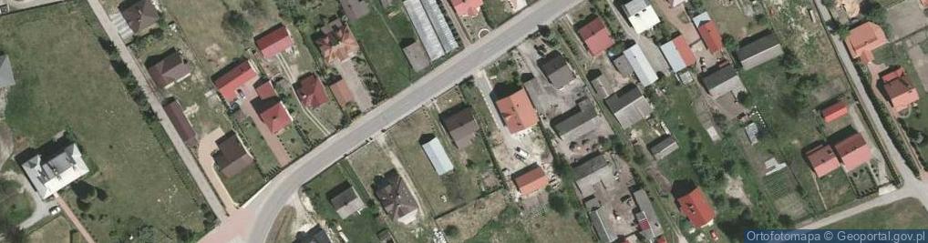 Zdjęcie satelitarne Grębów ul.