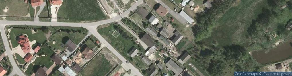 Zdjęcie satelitarne Grębów ul.
