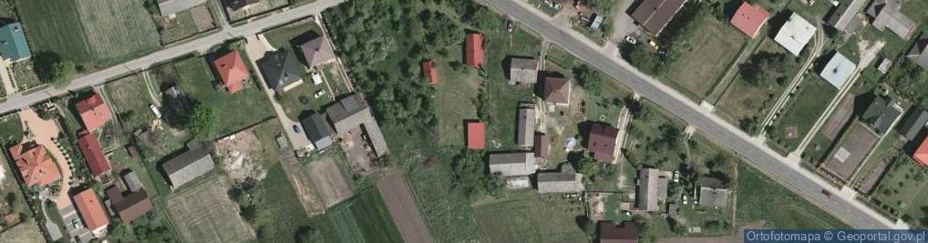 Zdjęcie satelitarne Grębów ul.