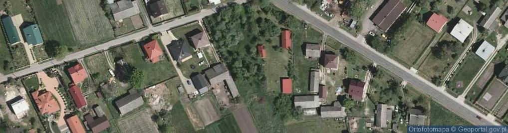 Zdjęcie satelitarne Grębów ul.