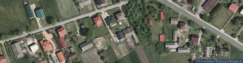 Zdjęcie satelitarne Grębów ul.