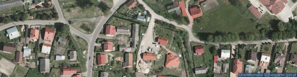 Zdjęcie satelitarne Grębów ul.