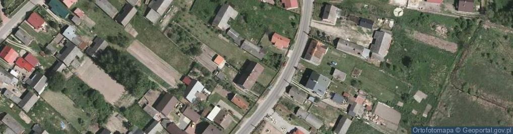 Zdjęcie satelitarne Grębów ul.