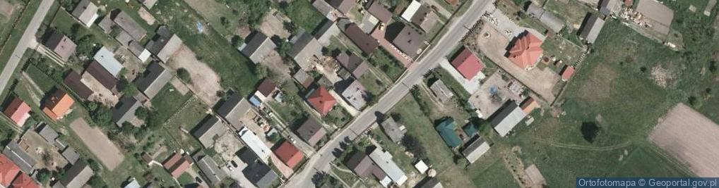 Zdjęcie satelitarne Grębów ul.