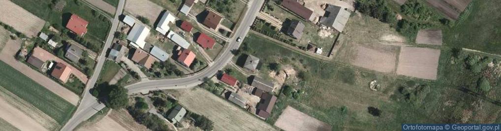 Zdjęcie satelitarne Grębów ul.