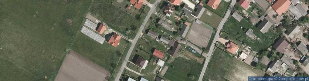 Zdjęcie satelitarne Grębów ul.