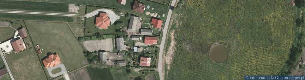Zdjęcie satelitarne Grębów ul.