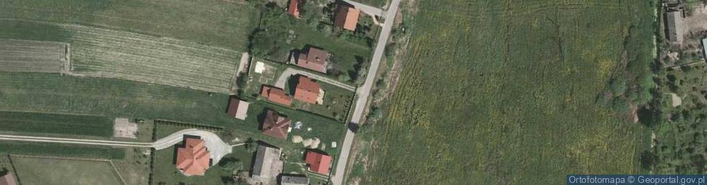 Zdjęcie satelitarne Grębów ul.