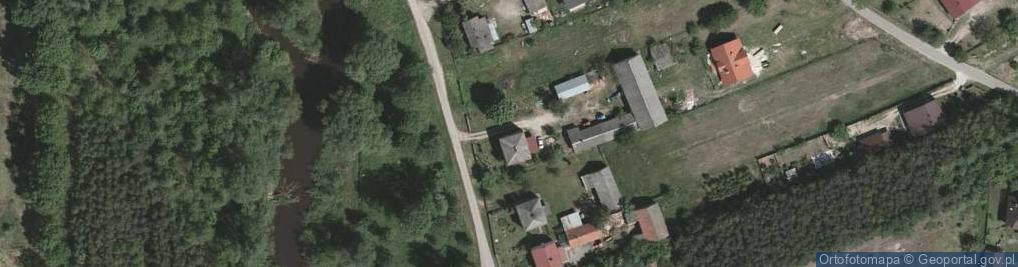 Zdjęcie satelitarne Grębów ul.