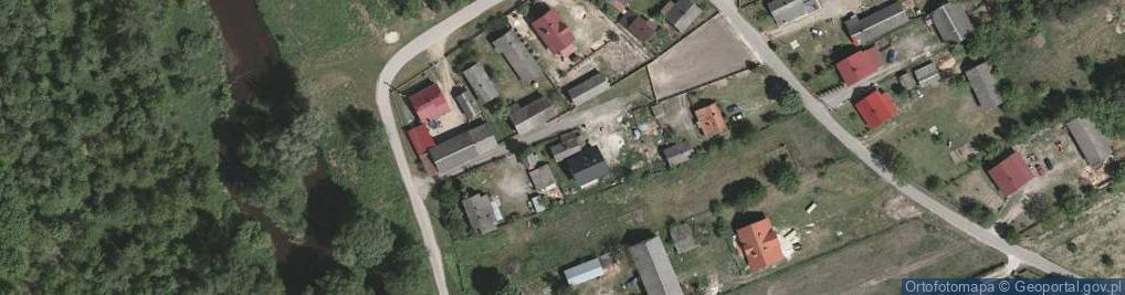 Zdjęcie satelitarne Grębów ul.