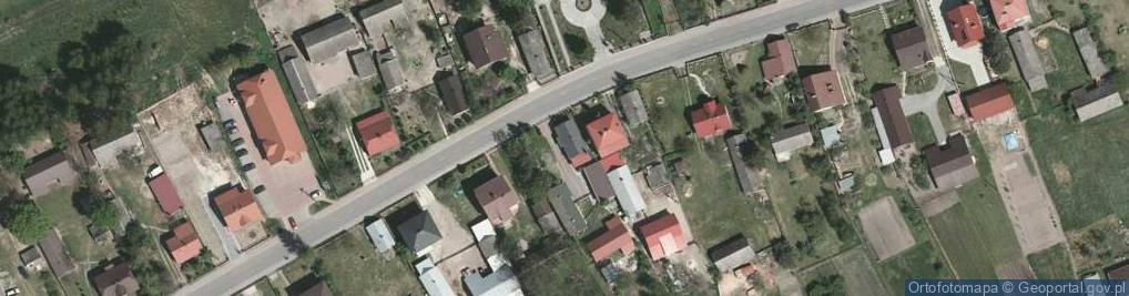 Zdjęcie satelitarne Grębów ul.