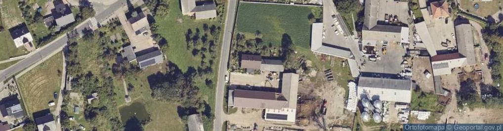 Zdjęcie satelitarne Grębów ul.