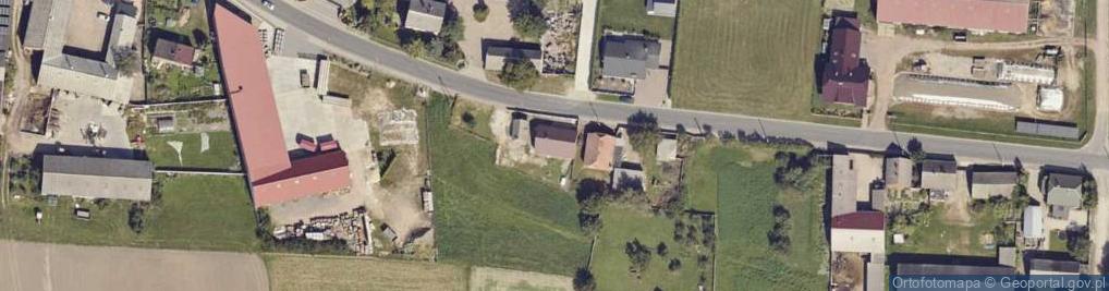 Zdjęcie satelitarne Grębów ul.