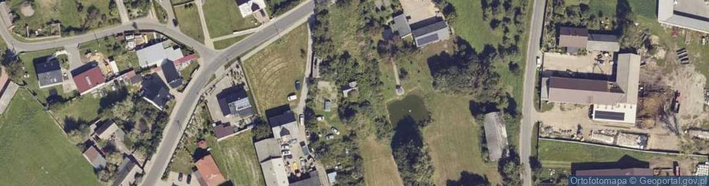 Zdjęcie satelitarne Grębów ul.