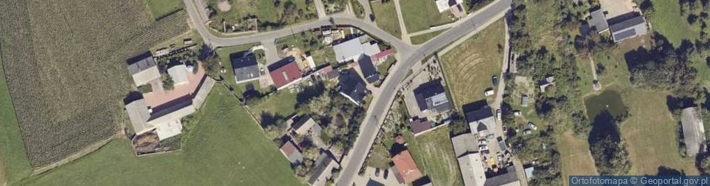 Zdjęcie satelitarne Grębów ul.