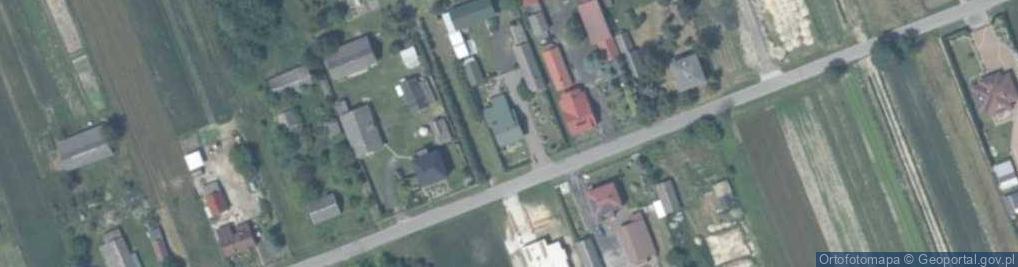 Zdjęcie satelitarne Grechów ul.