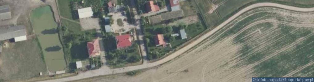 Zdjęcie satelitarne Grochy-Krupy ul.