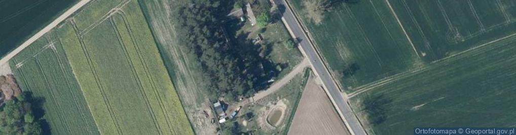 Zdjęcie satelitarne Gródek-Dwór ul.