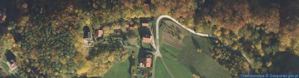 Zdjęcie satelitarne Gródek nad Dunajcem ul.