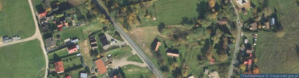 Zdjęcie satelitarne Gródek nad Dunajcem ul.