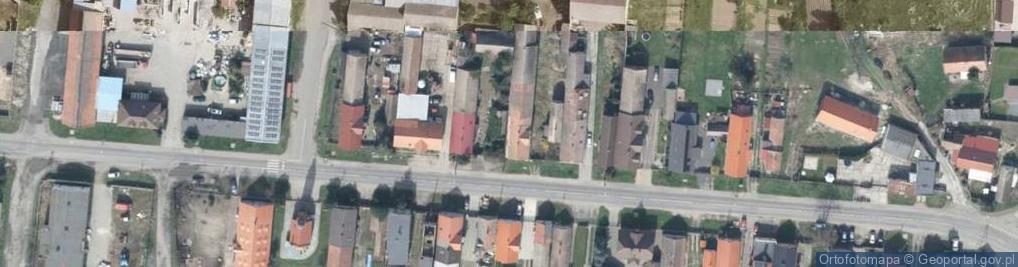Zdjęcie satelitarne Grodziec Mały ul.