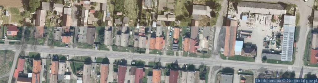 Zdjęcie satelitarne Grodziec Mały ul.
