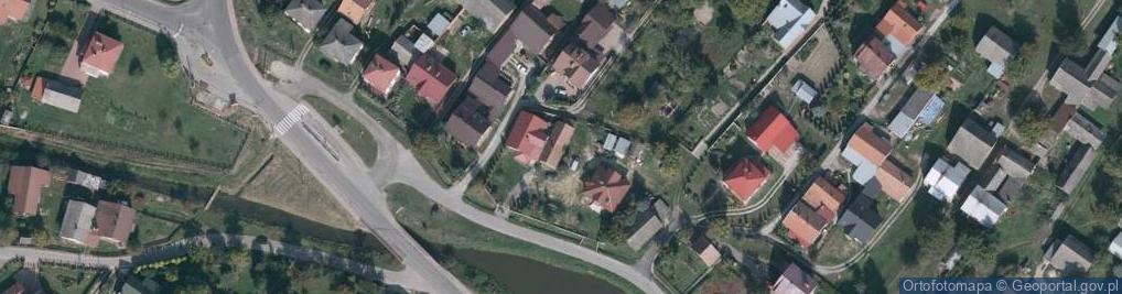 Zdjęcie satelitarne Grodzisko Górne ul.