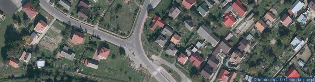 Zdjęcie satelitarne Grodzisko Górne ul.